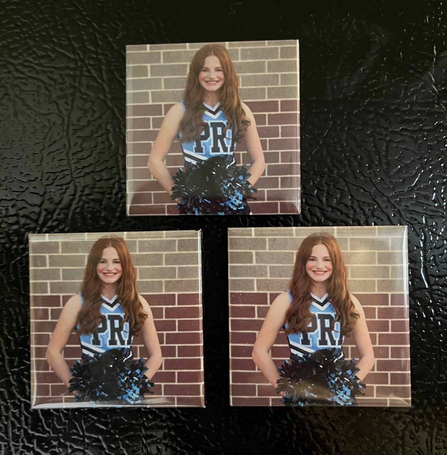 Set of 3 Custom 2x2 Magnets