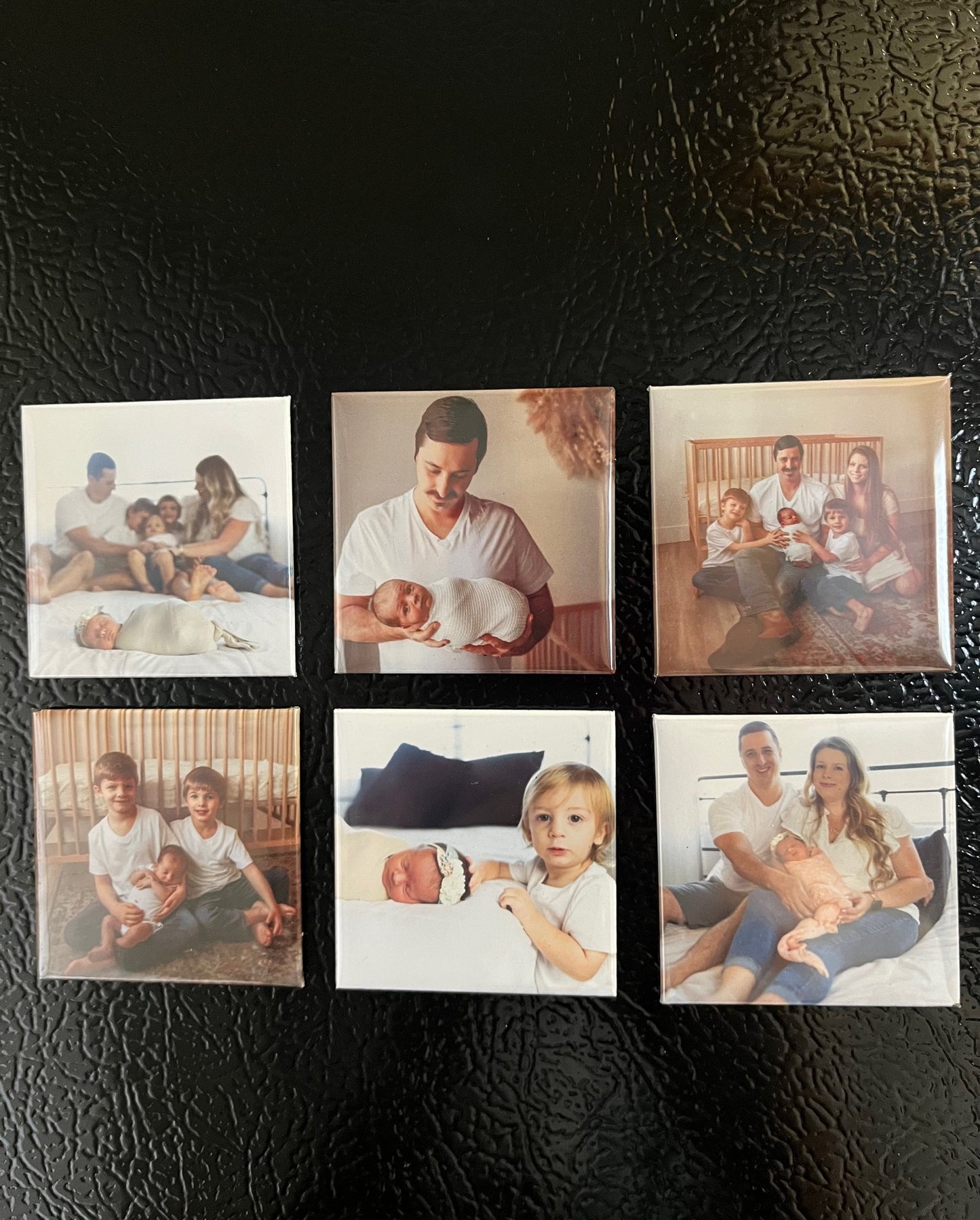 Set of 6 Custom 2x2 Magnets