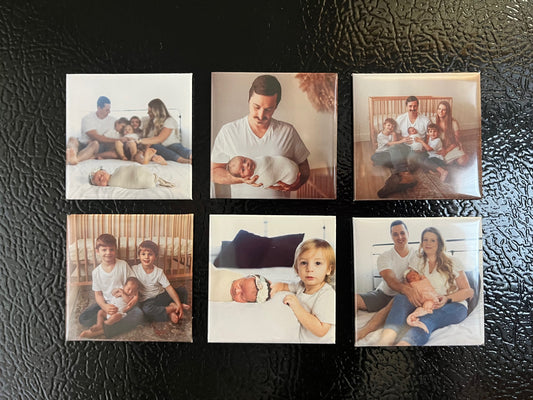 Set of 6 Custom 2x2 Magnets