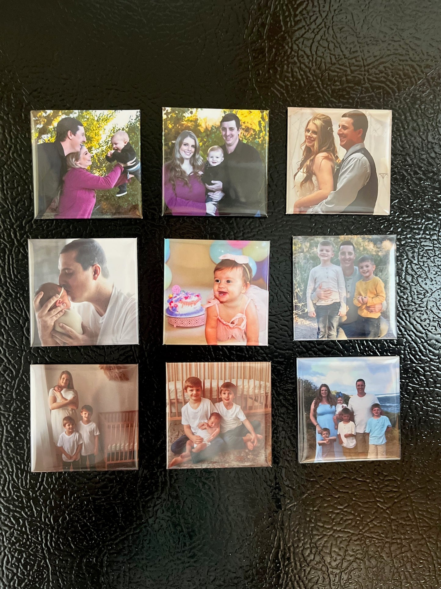 Set of 9 Custom 2x2 Magnets